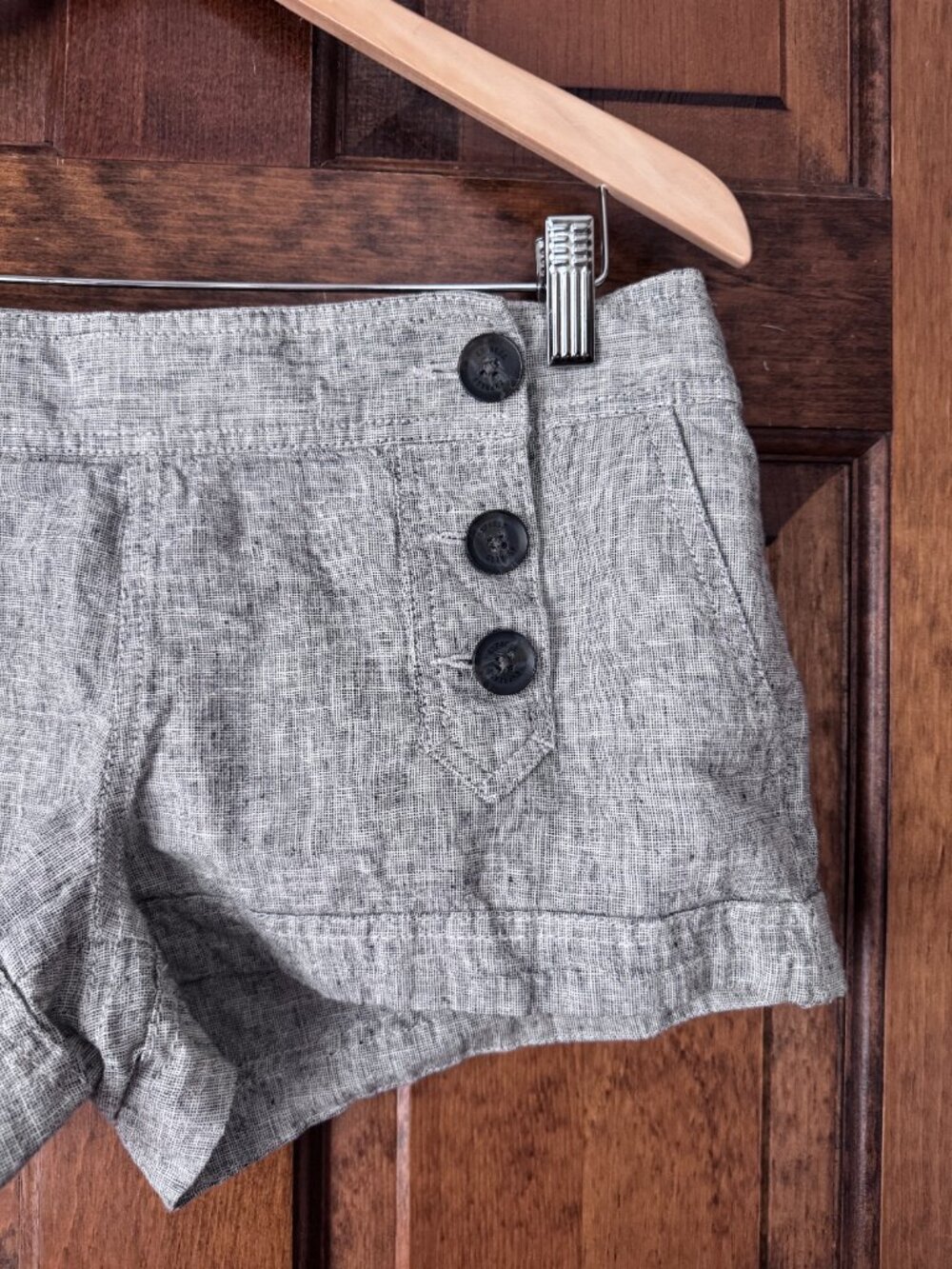 Express Black/White Mini Sailor Shorts Size 10 - Picture 3 of 8